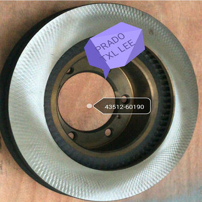 43512-60190 Toyota 4Runner Brake Disc Front Axle Hub